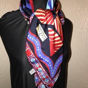 SOLD!!!90’s Christian Lacroix silk scarf